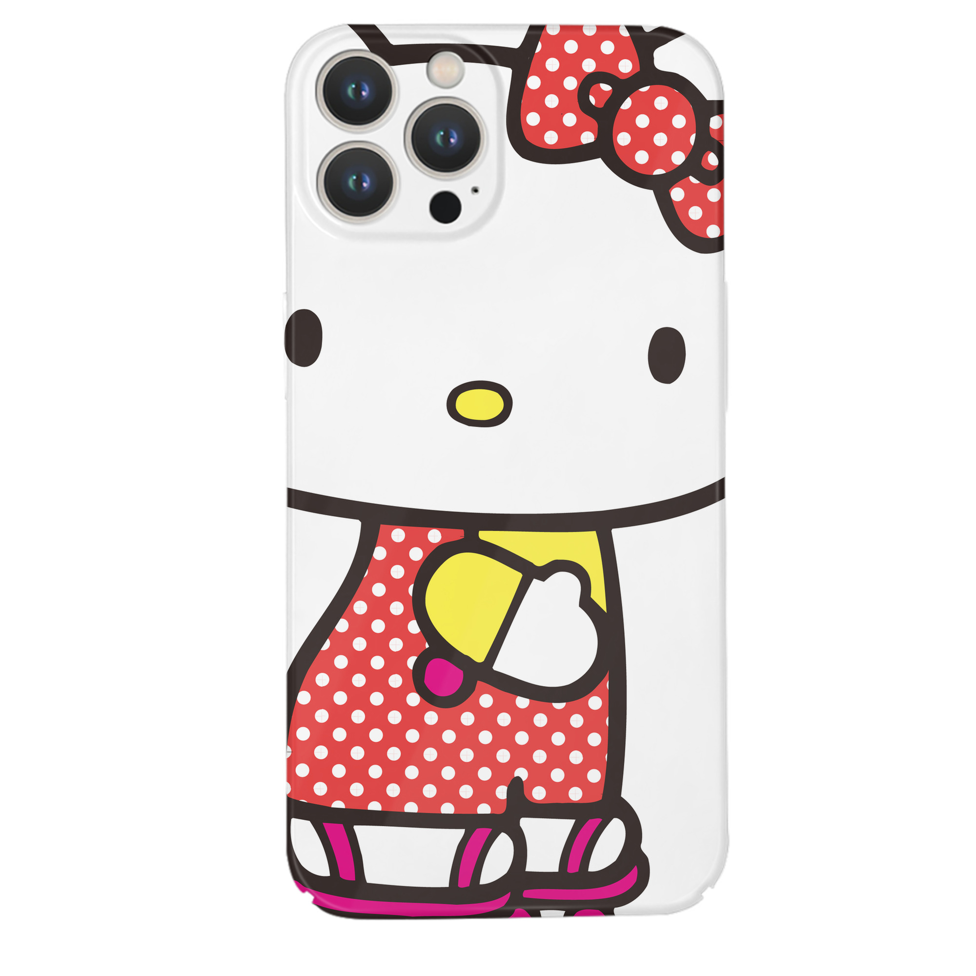 （画像用） Hello Kitty ハローキティ 【iPhone 14シリーズ対応】ハードケース